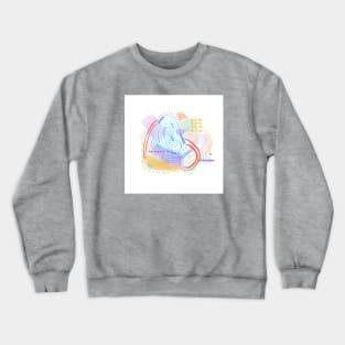 Happy Rainbow Crewneck Sweatshirt